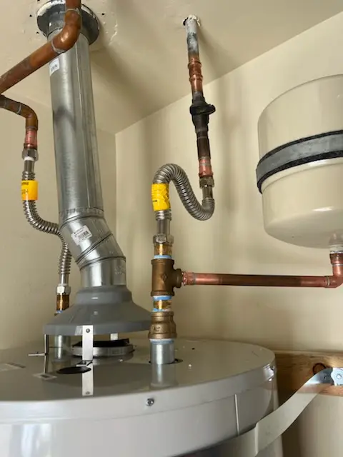 Water heater installation and plumbing repair in Underwood Corner